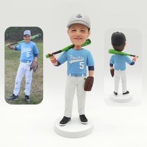 カスタム野球ボブルヘッド、野球グループボブルヘッド、カスタム野球ギフト、最高の野球選手への記念誕生日ギフト