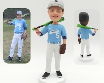 Custom Baseball Bobbleheads, Baseball Group Bobbleheads, Custom Baseball Gifts, Commemorative Birthday Gifts for the Best Baseball Players