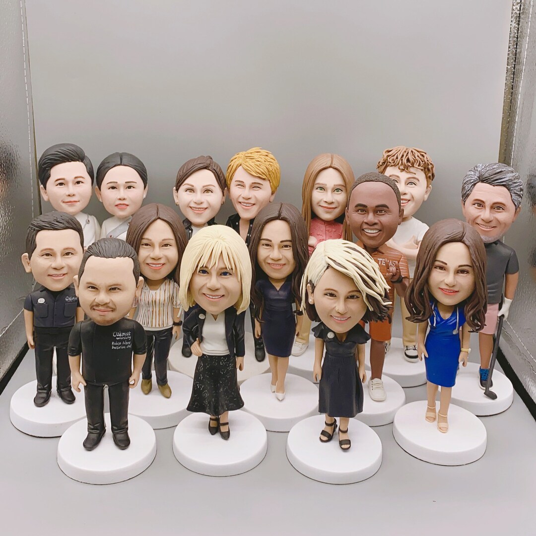 Custom Bobbleheads Handmade Bobbleheads Custom 3D Dolls Etsy
