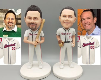 Custom Baseball Bobbleheads, Bobblehead Baseball Players, Best Gift For Young Baseball Player, Personalized Gift For Baseball Player
