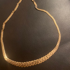 gold necklace 18 karat