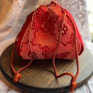 Vintage Kinchaku Bag - Etsy