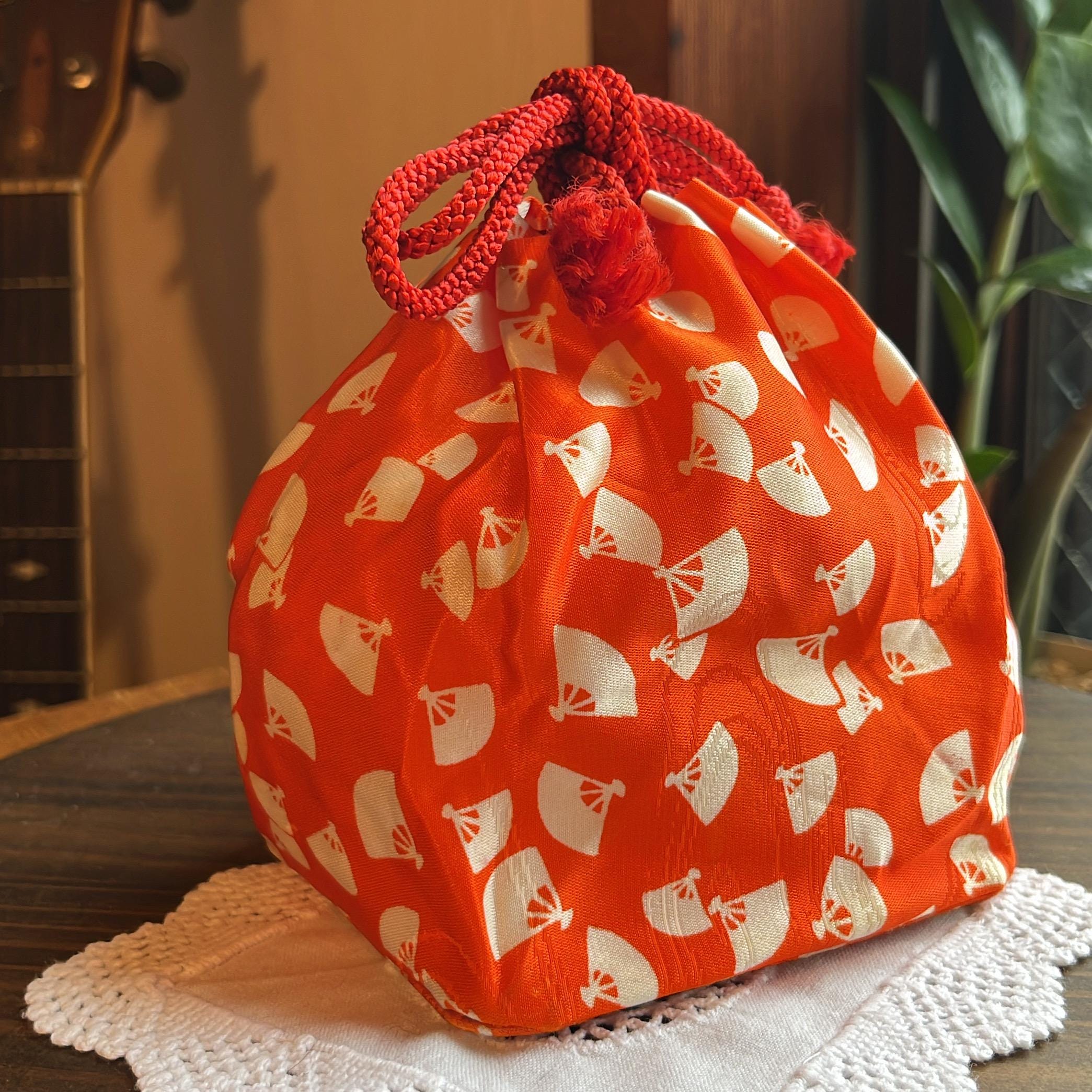 Vintage Kinchaku Bag - Etsy