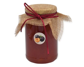 Indulge in Fresh and Flavorful Homemade Organic Plum Jam - 15oz!!