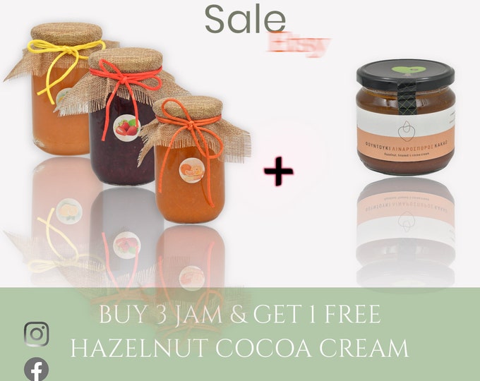 Get One Free with Every Purchase of Three Handmade Organic Marmalades!