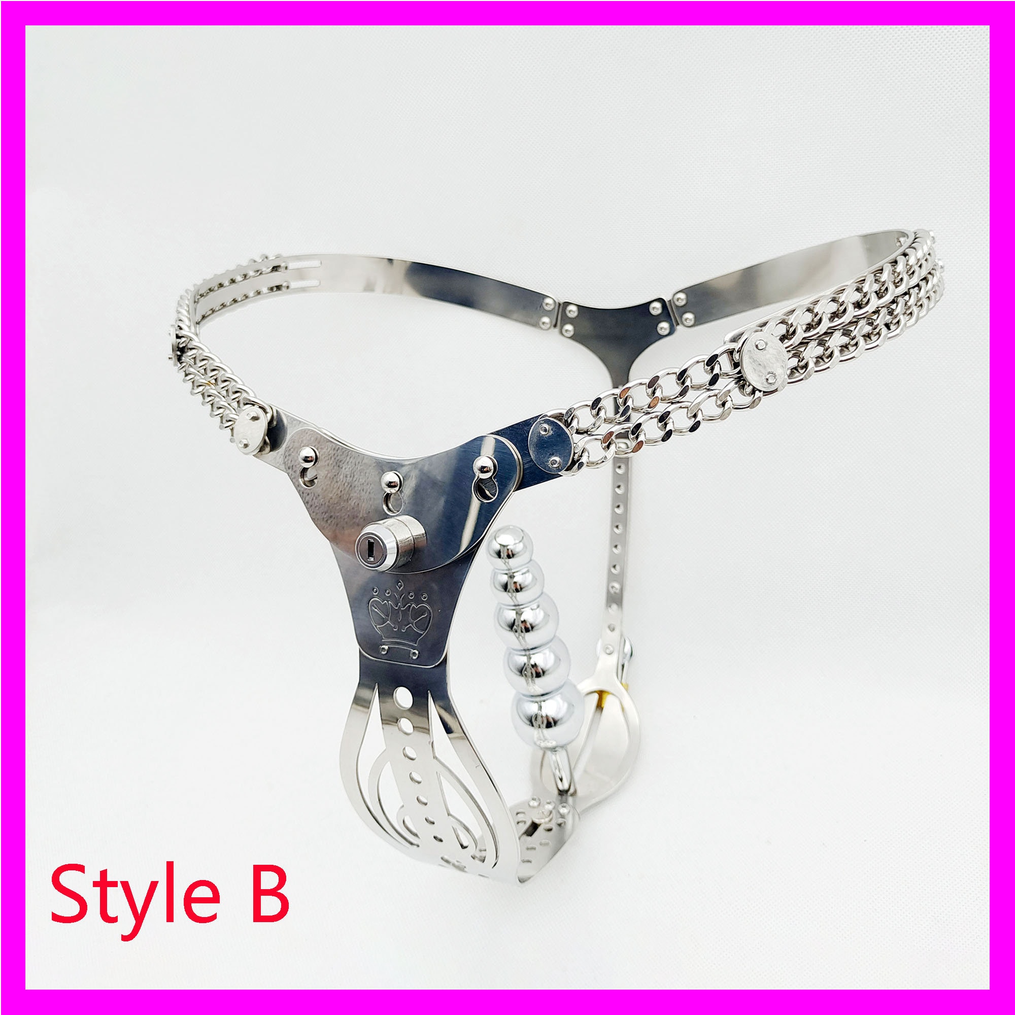 Female Chastity Belt With Dildostainless Steel Chastity Pants - Etsy