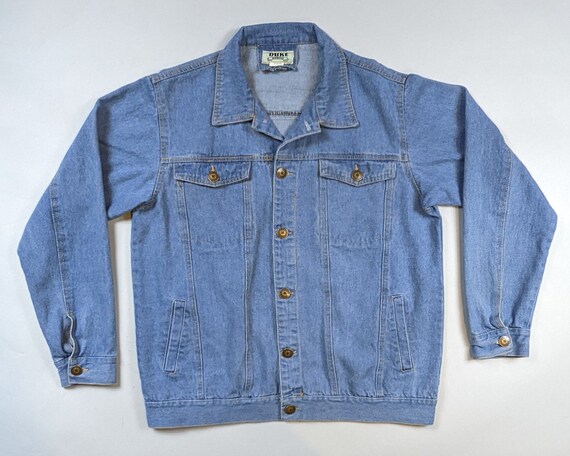 Duke Haband VTG Denim Barn Coat jacket Size M Preowned Etsy