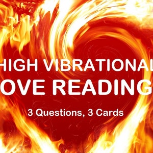 Psychic Love Reading, 3 Questions & 3 Cards