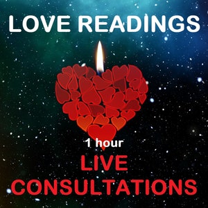 Psychic Love Reading - 1 hour Live Consultation