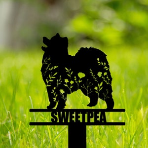 Letrero conmemorativo para perros, placa conmemorativa personalizada para perros con estaca, estaca para entierro de perros, estaca conmemorativa para perros de Metal, marcador de tumba para perros, estaca para jardín