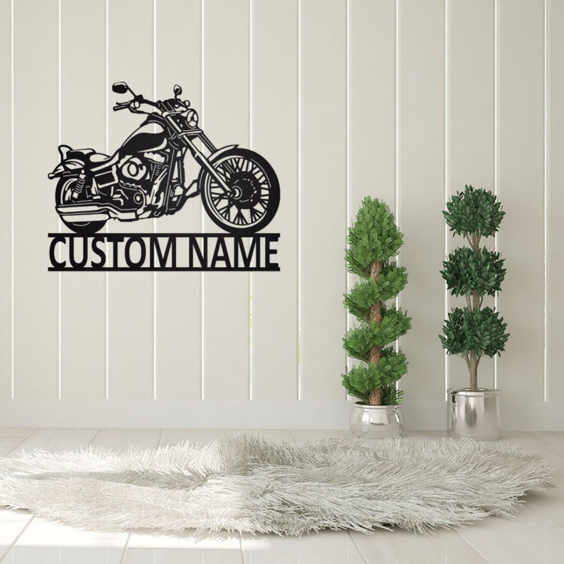 Custom Motorcycle Metal Wall Art Motorcycle Art Motorcycle Etsy Australia