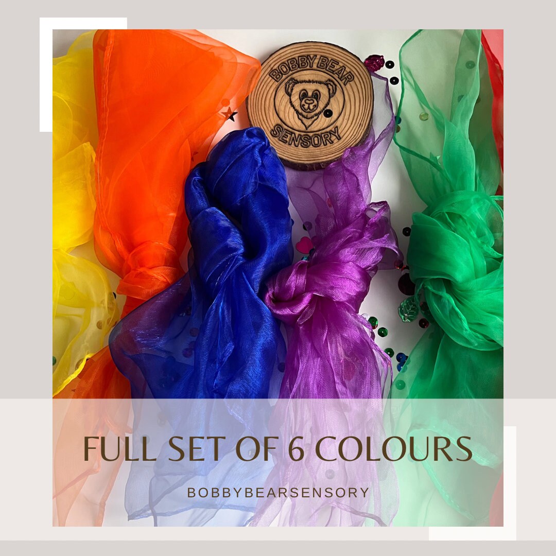 Sensory Scarves Great for Sensory Play Colourful Scarves Juggling