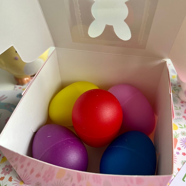 Easter Egg Gift Set | Musical Sensory Eggs | Percussion Eggs | Multicolour Egg Shakers | Baby Easter Gift | Toddler Easter Gift | Easter Box