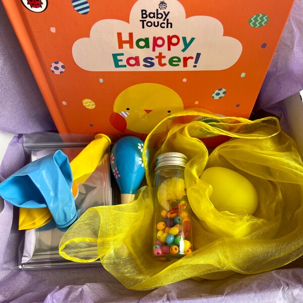 Easter Sensory Gift Set | Baby Sensory Gift | Easter Baby Sensory | Baby Gift | Toddler Sensory Box | Easter Toddler Gift