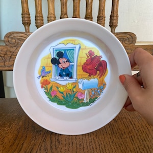 Vintage 1990s Mickey Mouse Deka Bowl