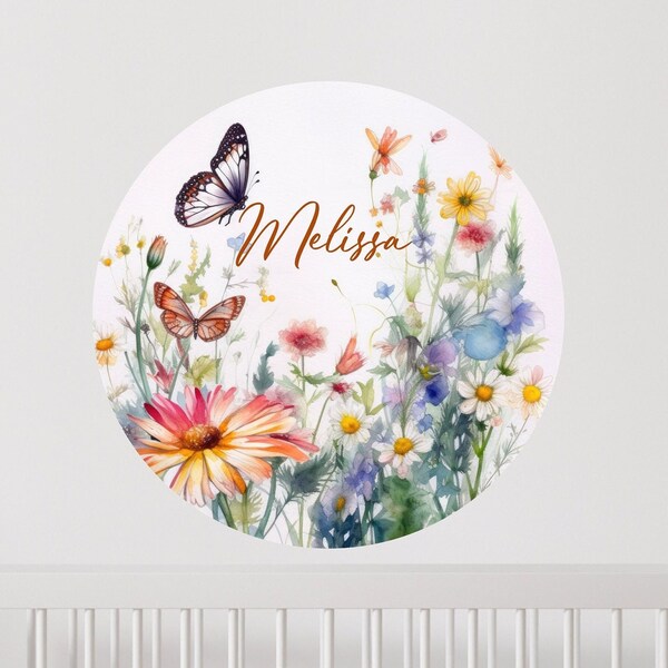 Custom Round Wall Decals Etsy