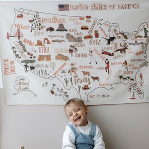 Tapisserie, USA Map Wanddeko, Tapisserie, Tapisserie, Wanddeko, Tapisserie, Tapisserie, Kinderzimmer