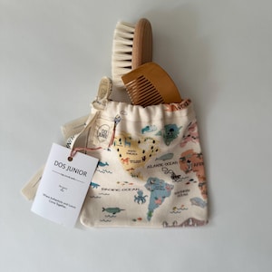 Baby Hair Brush Set, Baby Keepsake Gift, Natural Newborn Brush,