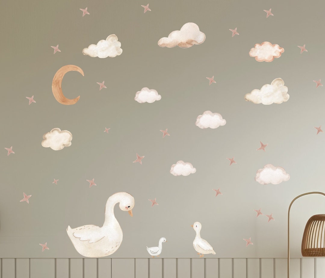 Goose Wall Decal for Nursery / Duck Wall Decal / Goose Wall Sticker ...