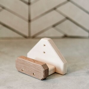 Surfboard Wall Mount Rack Vertical Wood - Etsy