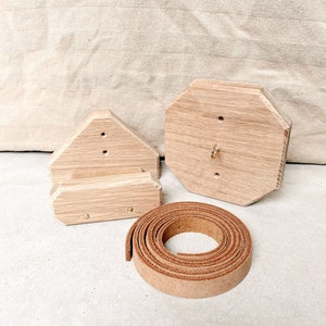 Surfboard Wall Mount Rack Vertical Wood - Etsy