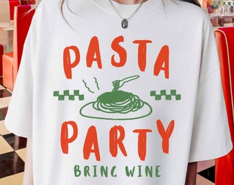 Pasta lovers shirt, pasta club Tshirt, Italy pasta shirts, spaghetti tshirts, Italian pasta shirt, Italian food lover shirts,  trendy pasta