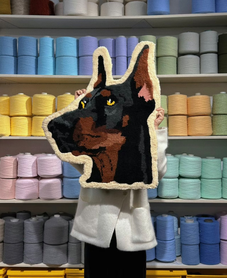 Custom Tufted Rug Design Personalized Shape Design 100 Handmade Tufted