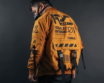 KRMLN Type -Genesis 1- Cyberpunk Waterproof Windproof Jacket