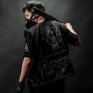 KRMLN Tactical Techwear Vest Type -Dark Tech-