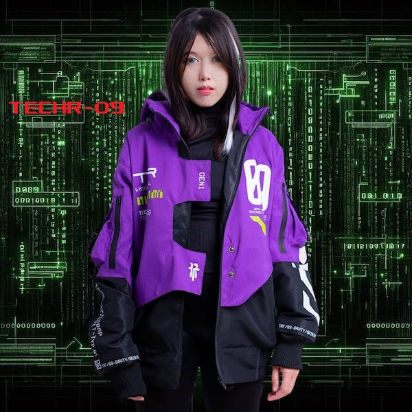 KRMLN Techwear Cyber Mecha Serie TechR-09 Jacke