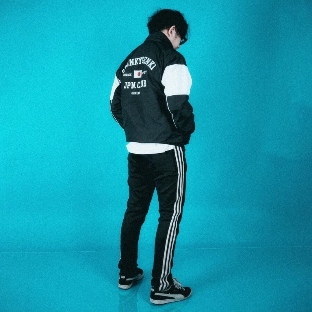 KRMLN Tracktop Suit Yakuza Series Spunky Genki - Etsy KRMLN Tracktop Suit Yakuza Series Spunky Genki - Etsy