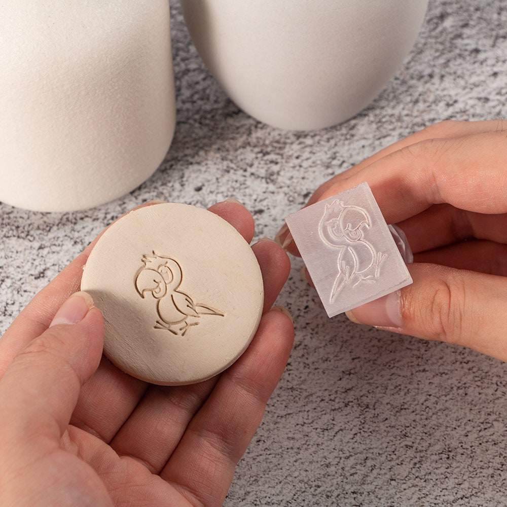 Acrylic Pottery Stamp – LITTLELASERCO