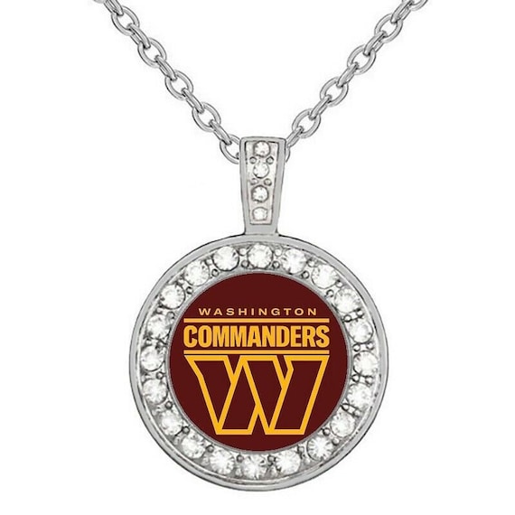 Washington Commanders Pendant Commanders Necklace Commanders 