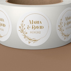 Adesivi per matrimoni personalizzati, adesivi per matrimoni, adesivi per matrimoni, adesivi di ringraziamento, adesivi di ringraziamento, adesivi per matrimoni S006