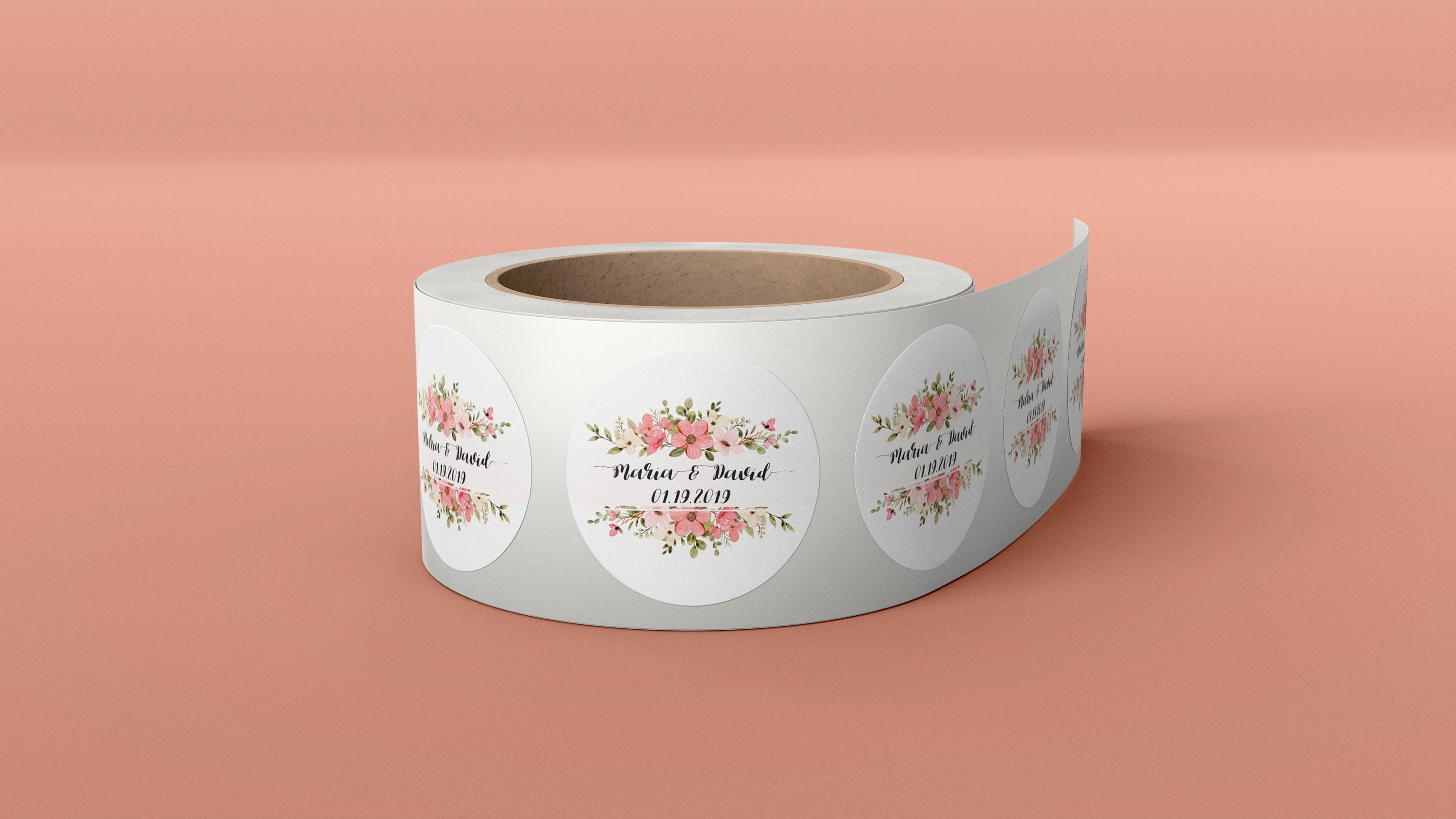 Personalized Wedding Stickers Wedding Stickers Wedding Etsy