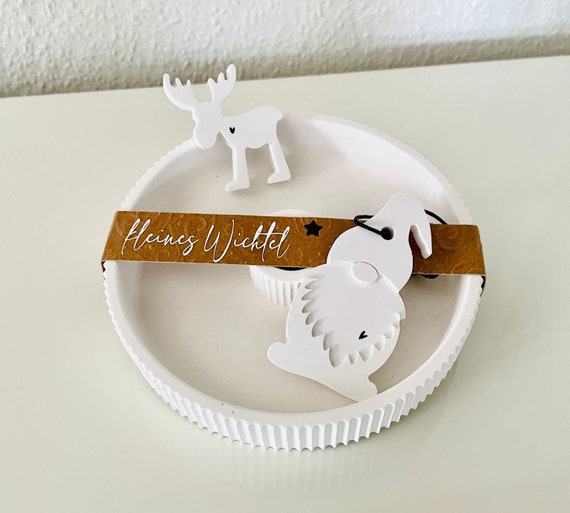 Kerzenständer aus Raysin als personalisiertes Wichtelgeschenk