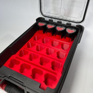 Milwaukee M12 Battery Insert - Fits Packout Compact Organiser | Mechanic Accessories