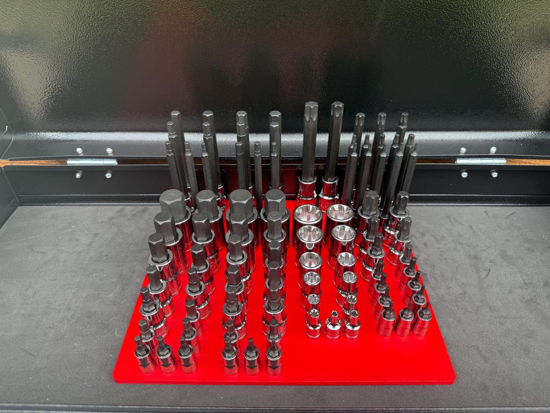 Blue Point (snap On) 87 Piece Torx and Hex Bit Socket Set Tray
