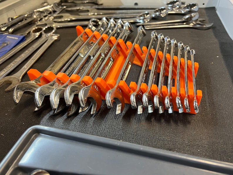 Spanner Rack, Spanner Holder, Wrench Rack, Drawer Organiser, Toolbox ...