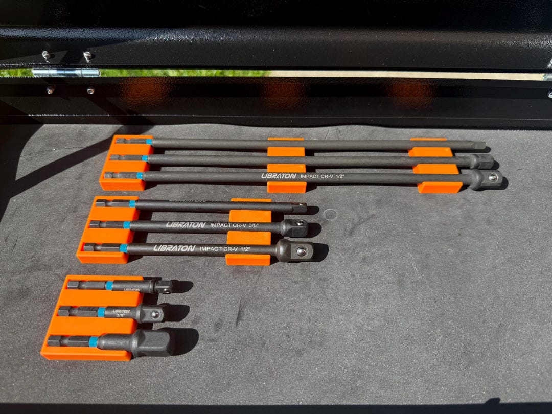 Adapto Drawer Libraton Impact Socket Adaptor Holder | Drawer Organiser | Toolbox ...
