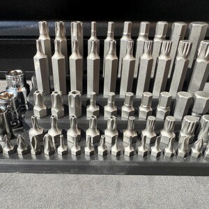 Halfords Advanced 10mm Hex Bit Set Holder (from 200pc Set) | Drawer Organiser | Toolbox Organiser | Mechanic Gift image 5