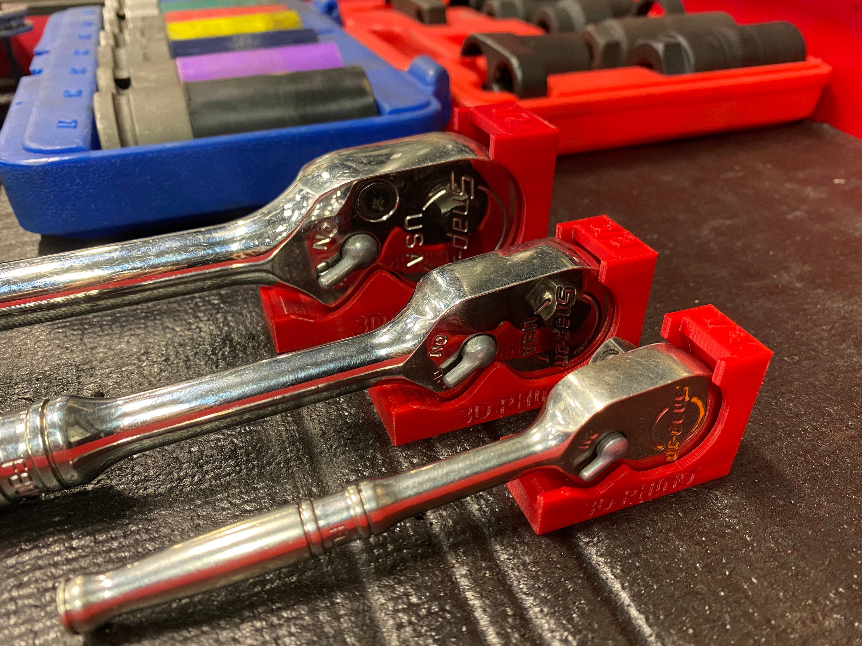 Magnetic Customizable Wrench Holder 