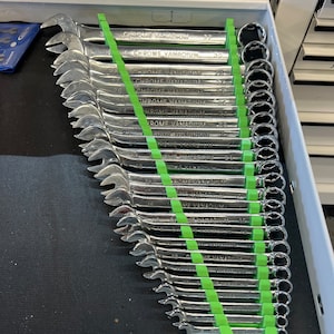 Large Spanner Rack, Spanner Holder, Wrench Rack, Drawer Organiser ...