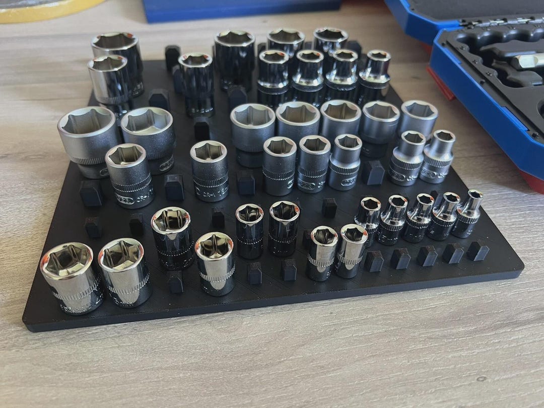 Socket Set Working Tray (fits 1/4