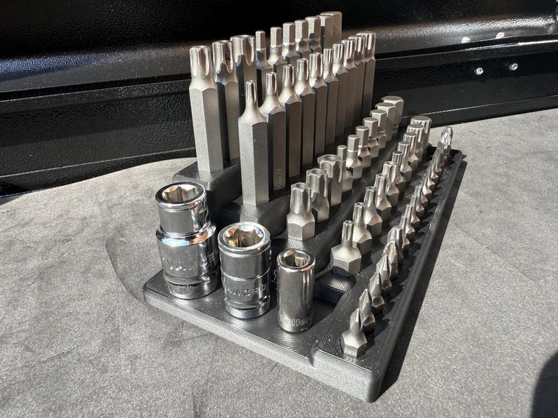 Halfords Advanced 10mm Hex Bit Set Holder (from 200pc Set) | Drawer Organiser | Toolbox Organiser | Mechanic Gift image 6