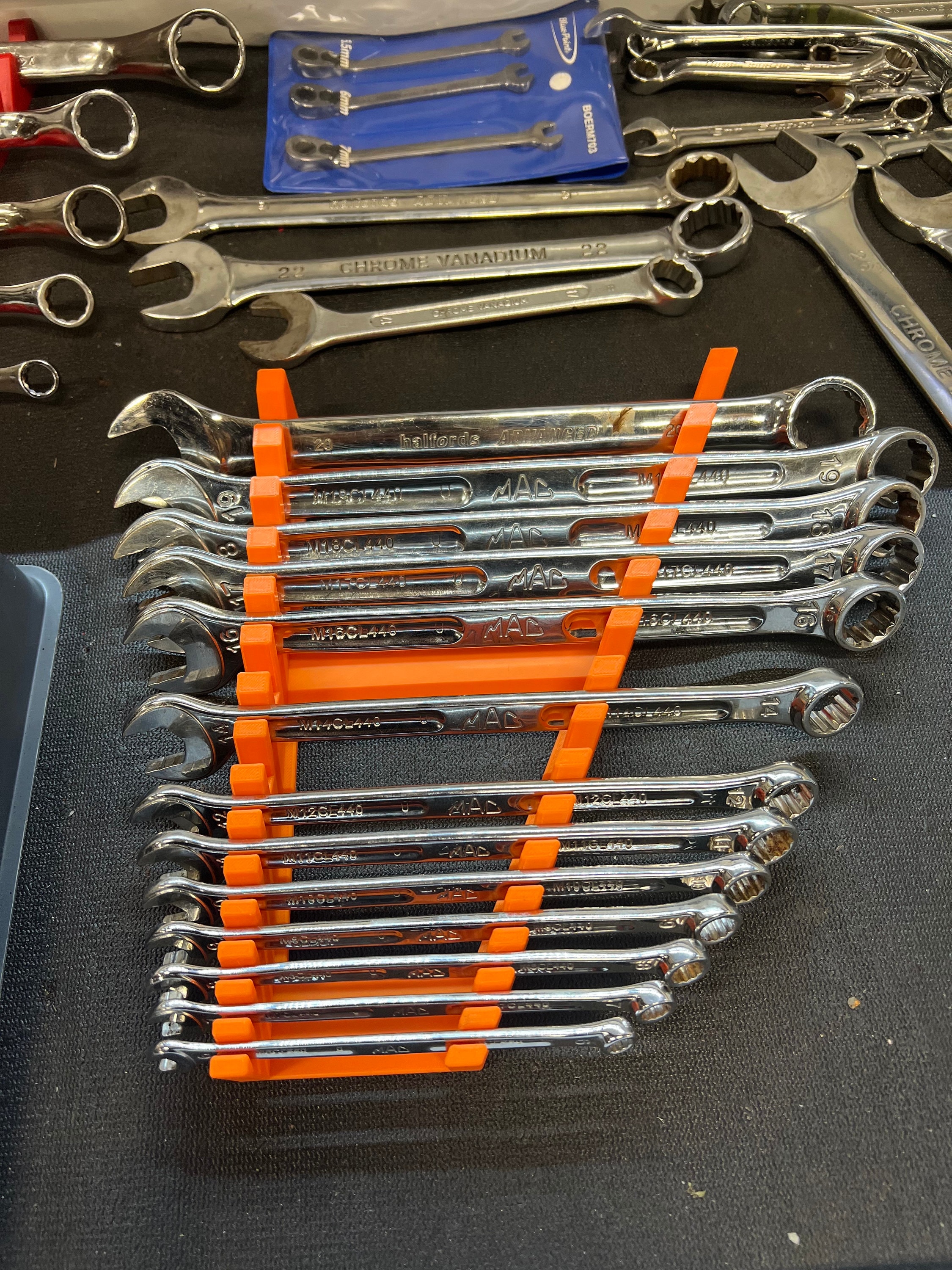 Spanner Rack, Spanner Holder, Wrench Rack, Drawer Organiser, Toolbox ...