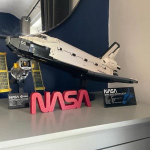 NASA Desk Sign, Office Sign, Space Theme Gift, NASA