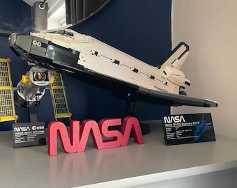 NASA Desk Sign, Office Sign, Space Theme Gift, NASA