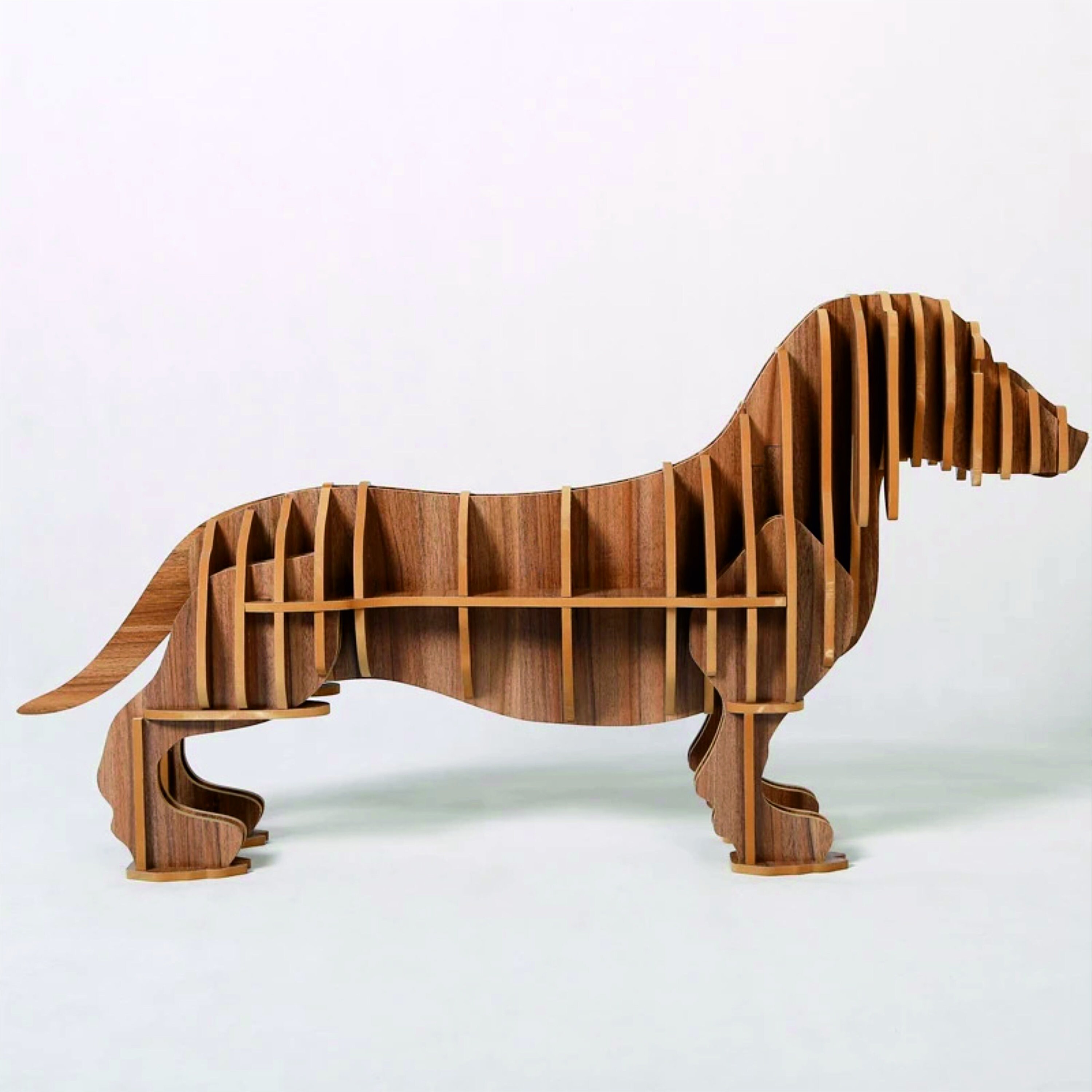 Dog Wine Rack Dachshund Dog Wine Rack Laser Cut File: DXF SVG Vector (digital ...