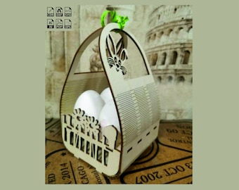 Cesto artigianale in pioppo 100% naturale. Made in Italy